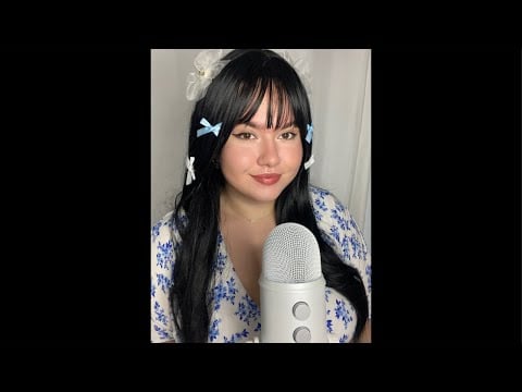 LIVE ASMR | Chatting & Fast nd Slow Tingly Triggers (mouth sounds, hand movements + )