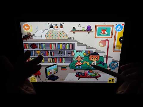😴📱ipad ASMR Who? Want to stay at home with Toca on the weekend? - Whisper - Click