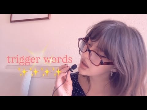 ASMR LO-FI trigger words whispering puro✨❤️😴
