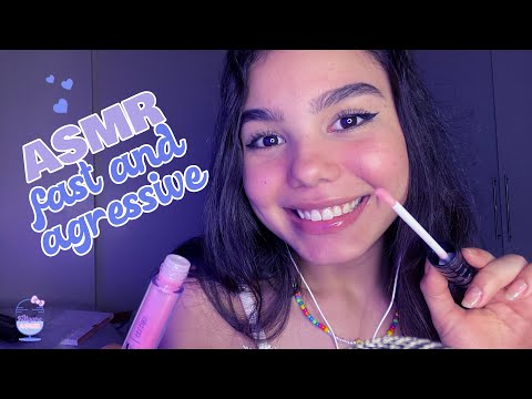 ASMR | SUA AMIGA FAZ SUA MAKE PARA FESTA ✨🤪