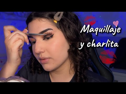ASMR MAQUÍLLATE CONMIGO💋Mientras Hablamos 💋😊