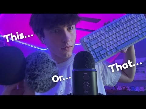 ASMR | This or that (ULTRA TINGLY)