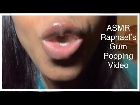 AMSR | Raphael's Popping Gum Video | Use Headphones for More Intense Ear Popping/Ringing Sounds🎧