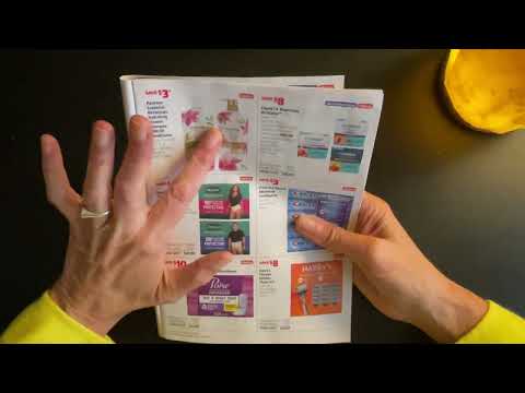 Costco Flyer, Whispered Page Turning