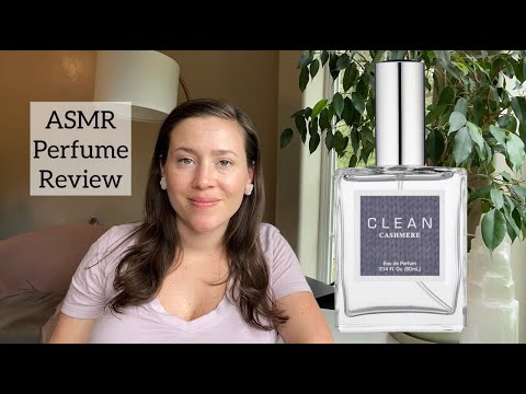 ASMR Perfume Review - CLEAN Cashmere - Glass Tapping & Whispering