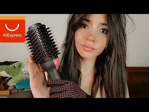 JE TESTE LA BROSSE SOUFFLANTE ALIEXPRESS