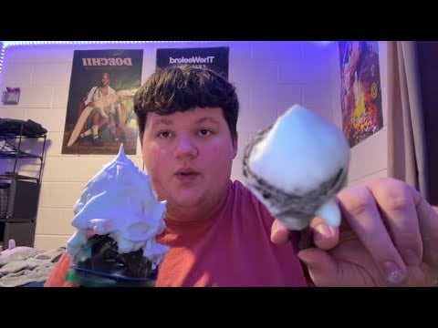 ASMR Shaving Cream DIRECTLY On My Blue Yeti🎙️