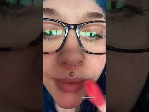 ASMR obsessed friend puts lipgloss on you👄full on✅⏰ #asmr #asmrroleplay #shorts #asmrmakeup