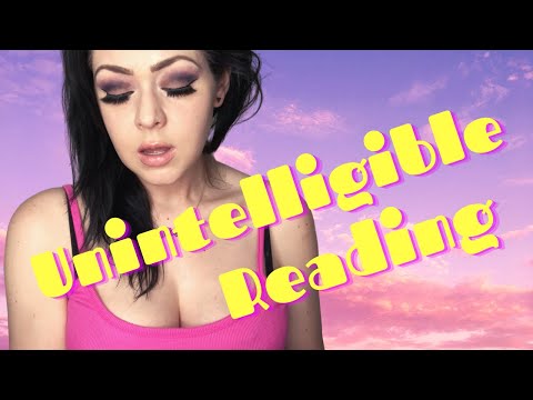 Unintelligible and Inaudible Whisper Reading | ASMR | Chapter One 📖