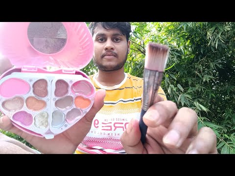 Relaxing Fast Doing Your Makeup 💄💅🏻 OUTDOOR ASMR