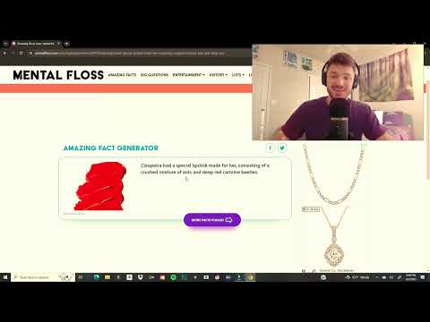 Lets Hang Out #2 - Whispered Random Facts Generator