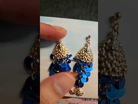 asmr jewelry sounds | fish 🐟 earrings .