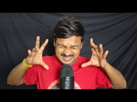 ASMR Aggressive Mouth and Hand sounds