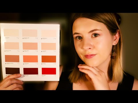 ASMR Testing Your Color Perception  (Soft-Spoken, Questions, Instructions, Writing)