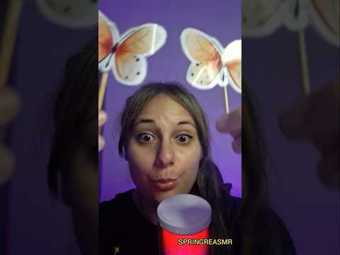 ASMR | Borboletas 🦋 #shorts