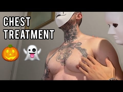 Spooky ASMR Chest Massage | Halloween Roleplay for Deep Relaxation