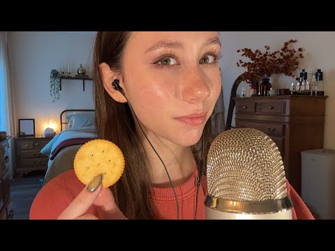 ASMR | Whisper Ramble & Snacking !! 🫶🫶