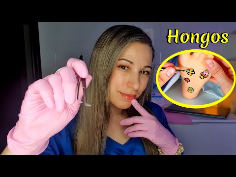 ASMR |  Hongos en tus pies | Dermatóloga Roleplay | Clínica Surr ASMR