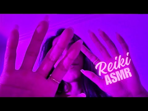 Reiki ASMR lofi l calming l finger fluttering l hand movements l whispering