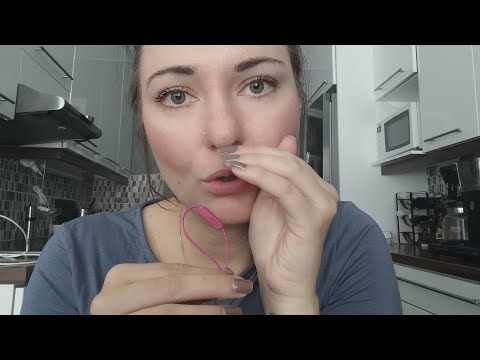 ASMR-  Whisper ramble with hand movements