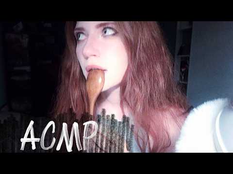 ASMR/АСМР кусь-кусь. 🥄 Звуки рта, что-то кусаю