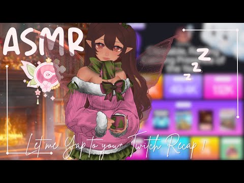 [ASMR] Whispering Through Twitch Recap 🌙 - DaChickTries