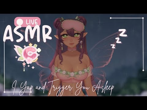 「Live ASMR」Boop Your Snoot! 🌸 Follows = Smooches  🧚🏽#asmr #triggers