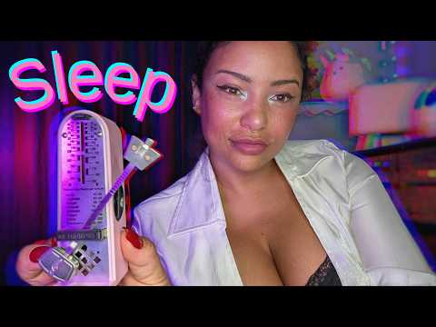 ASMR Deep Sleep Hypnosis for Insomnia | Metronome & Lights (South African Accent)