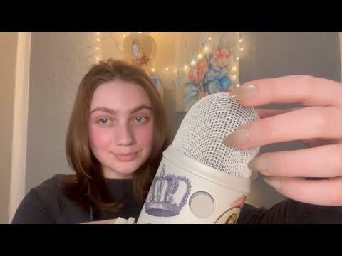 ASMR 💅 Gentle Bare and Foam Mic Scratching for DEEP Sleep (No Talking)
