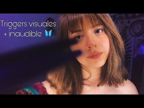 Triggers visuales + Inaudible | Andrea ASMR 🦋