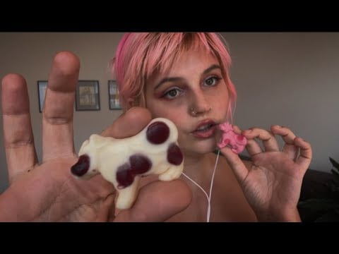 Mouth Sounds & Gentle Breathy ASMR | Chewing + Relaxing Close-Up