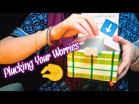 Plucking & Containing Your Worries ❤️ Whispered ASMR (Anxiety Management Technique)