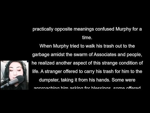 👁️Associate Theory by Phee Stringer | Live ASMR Reading with Scrolling Text & Thunderstorm Ambience
