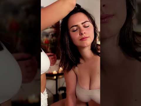 Immerse yourself in the calming sensations of our ASMR scalp massage