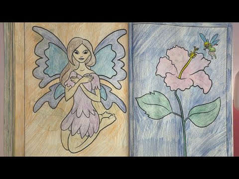 ASMR 2 Hours Of Coloring