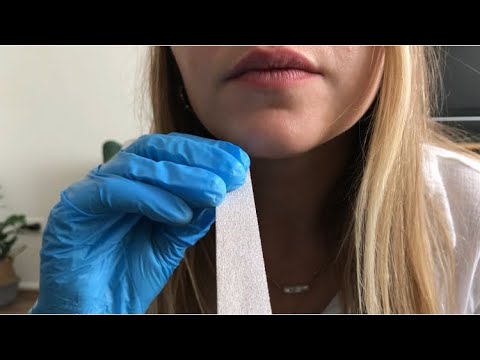 ASMR ✨ - medical check up with latex gloves