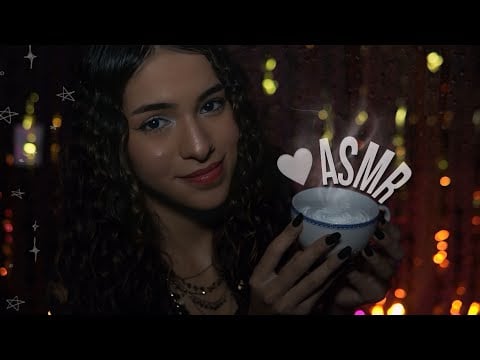 ASMR para quem PRECISA de uma MELHOR AMIGA e CARINHO nesse momento 💗