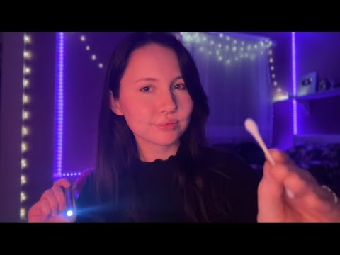 ASMR~The Most Relaxing Eye Exam & Cleaning EVER With Clicky Mouth Sounds👁️🔦