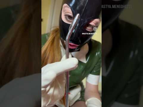 The best part of this procedure? #medicalexam #latex