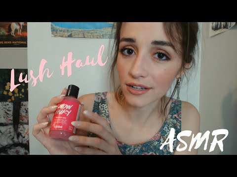 ASMR | Lush Holiday Haul • Crinkles • Tapping • Soft-spoken & Whispers