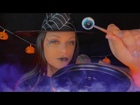 ASMR HALLOWEEN: FAZENDO UMA POÇÃO MÁGICA PARA VOCÊ DORMIR PROFUNDAMENTE | Sons de boca