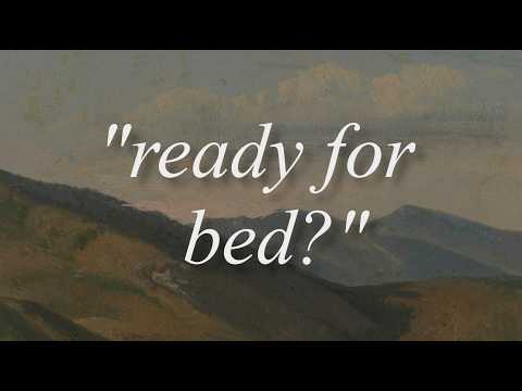 cuddling you to sleep [asmr boyfriend roleplay sleep aid] [cozy] [romantic] [breathing]