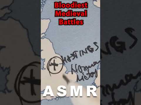 The Bloodiest Medieval Battles in European History #asmrhistory #asmrfacts #europehistory