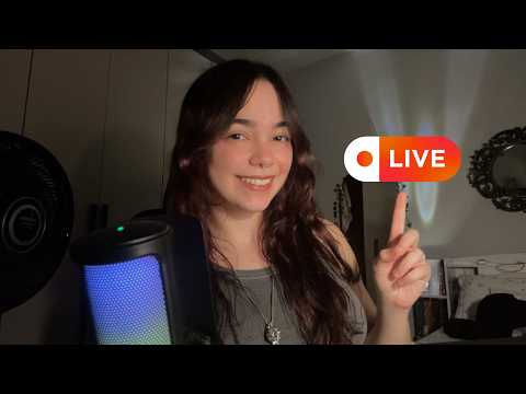 🔴LIVE ASMR | Gatilhos para relaxar