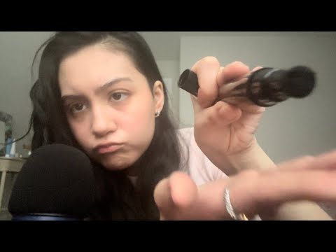 ASMR: yummy makeup sounds and doing your makeup 🧚🏼‍♀️