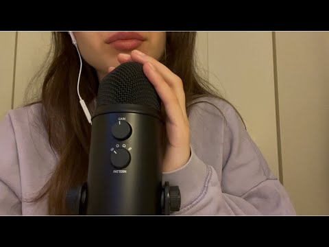 ASMR Trigger Words & Mouth Sounds (with props!) 🤍 Pt. 1