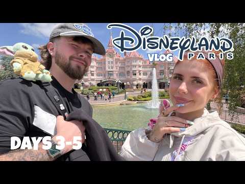 DISNEYLAND PARIS VLOG (days 3-5) ✨