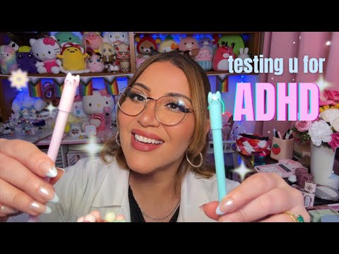 ASMR style ADHD test ⚡️ May 2025