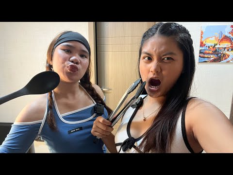 Asian Babe ASMR COOKING SHOW with Jessa and Angel