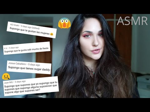 Suposiciones sobre mi 😱😆 || ASMR Español